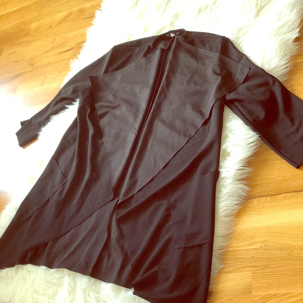 shein black jacket